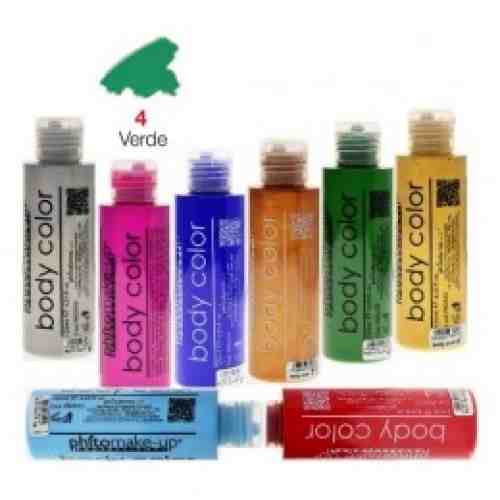 Fard Lichid Hidrosolubil - Cinecitta PhitoMake-up Professional Cerone Liquido Body Color 125 ml nr 4