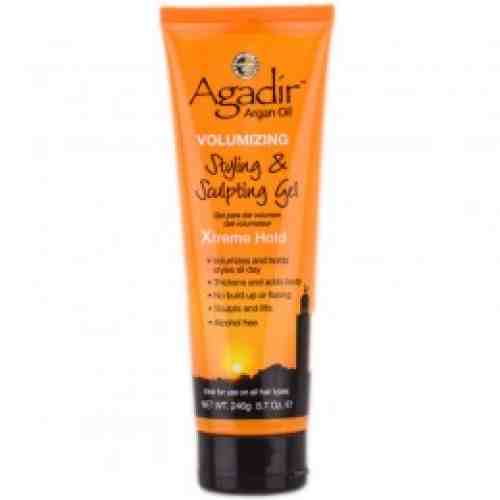 Gel pentru Volum - Agadir Argan Oil Volumizing Styling & Sculpting Gel Xtreme Hold 246 ml
