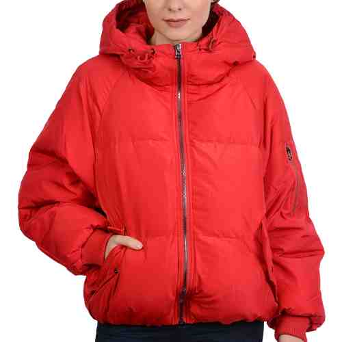 Jacheta casual bomber cu puf de gasca DC R