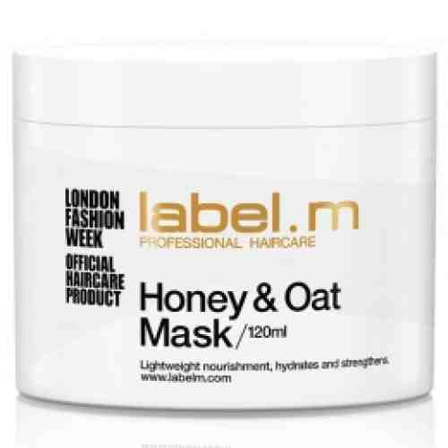 Masca pentru Par Uscat - Label.m Honey &amp; Oat Mask 120 ml