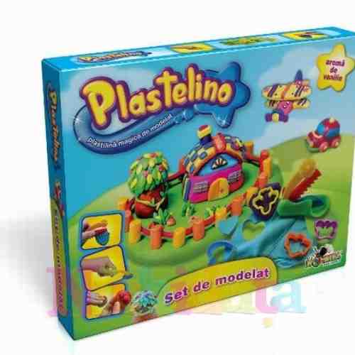 Plastelino - Set de Plastilina cu Unelte 1