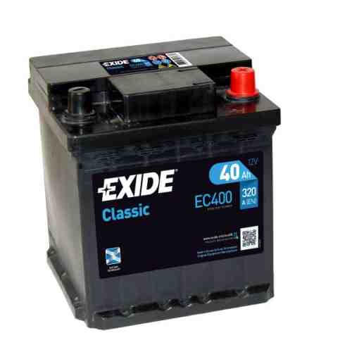 Baterie auto Exide Classic 40Ah 12V EC400