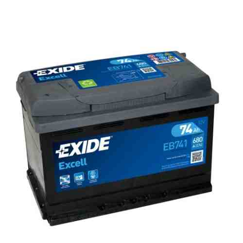 Baterie auto Exide Excell 74Ah 12V EB741