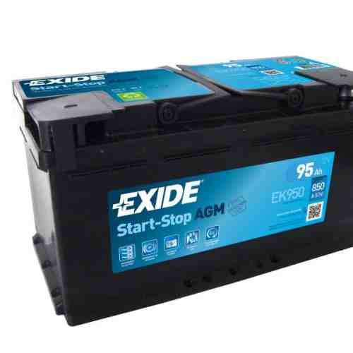 Baterie auto Exide Start-Stop AGM 95Ah 12V EK950