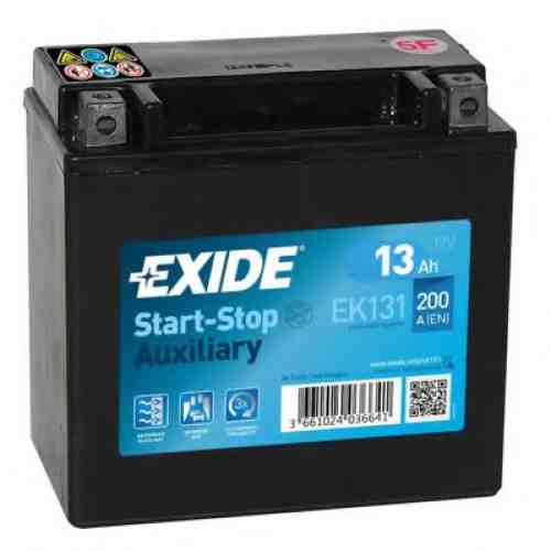 Baterie auto Exide Start-Stop Auxiliary 13Ah 12V EK131