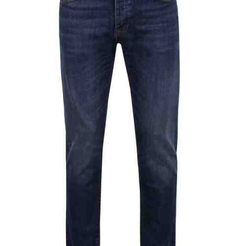 Blugi albastri Cross Jeans Tapered cu croi drept