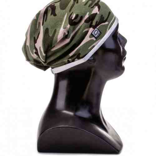 Fes pentru barbati marime unica camuflaj verde inchis slim H026