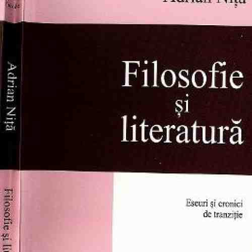 Filosofie Si Literatura - Adrian Nita