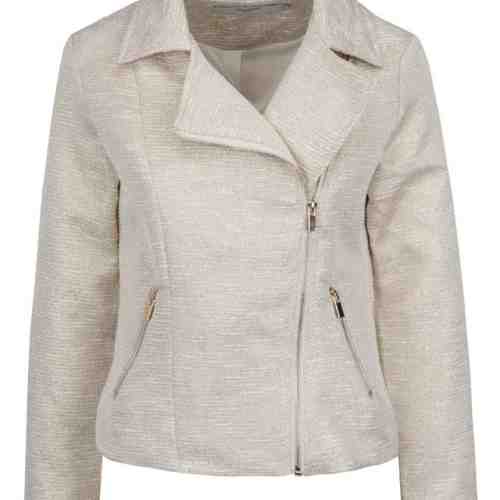 Jacheta bej VERO MODA Structure