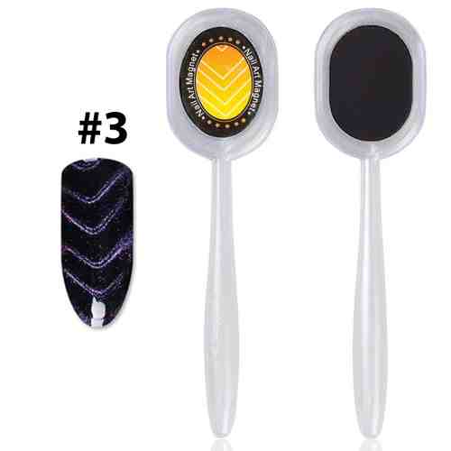 Magnet pentru Unghii cu Model #3 Ample Waves