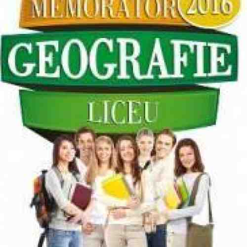 Memorator de geografie liceu - Sanda Bulgarean Daniel Ardelean