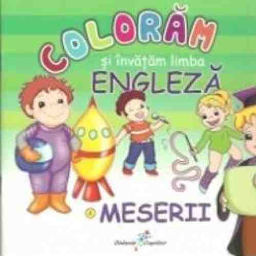 Meserii - Coloram si invatam limba engleza