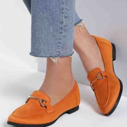 Mocasini dama Feel Camel