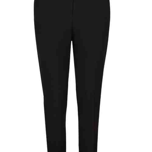 Pantaloni negri M&Co cu curea subtire