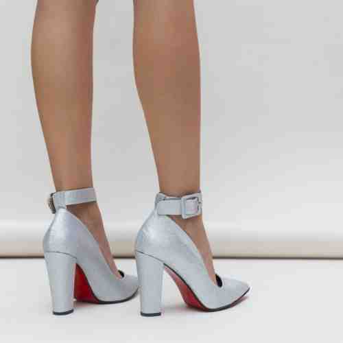 Pantofi Alive Argintii