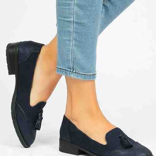 Pantofi casual Yareli Albastri