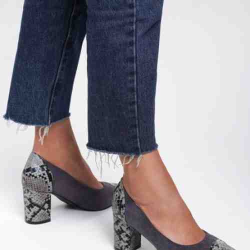 Pantofi cu toc Stuning Gri