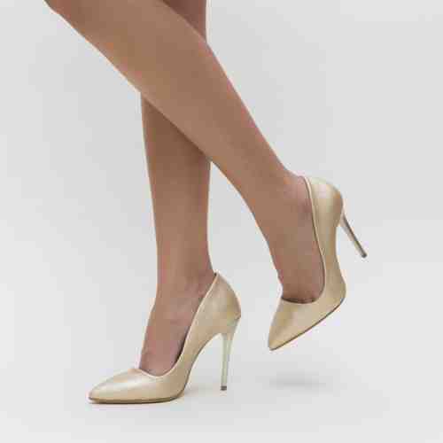 Pantofi Heldy Aurii
