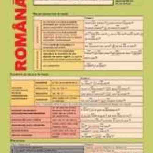 Pliant limba romana clasa 8