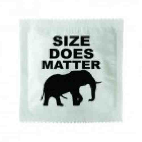 Prezervativ Haios Size Matters