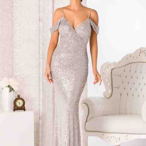 Rochie Cherish Argintie