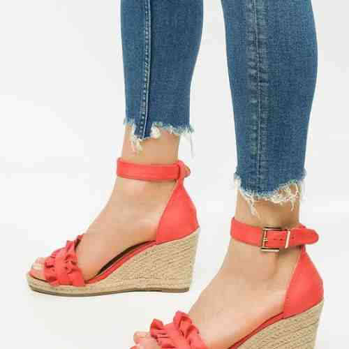 Sandale dama Elley Rosii