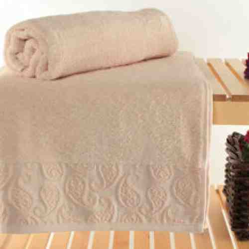 Set doua prosoape de baie, Saheser Sal, 321SHS1485, Bej