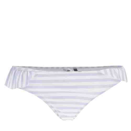 Slip albastru & crem VERO MODA Lauren cu volane