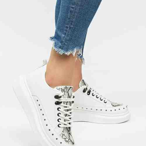 Sneakers dama Urban Jungle 2 Alb