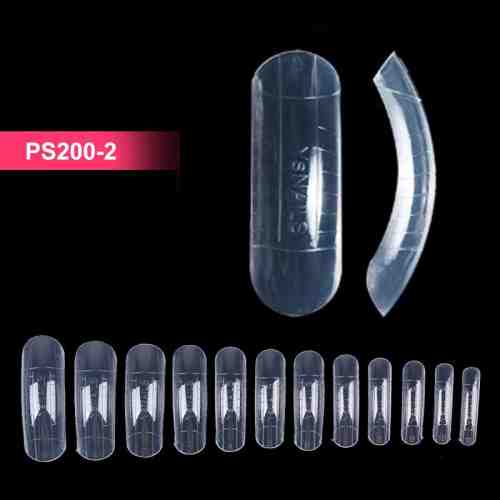 Tipsuri polygel - Forme refolosibile Popits Dual Forms PS200-2