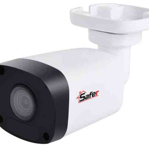 Camera bullet IP, FULL HD, Smart IR 20 metri, lentila 4mm, PoE, IP 67, SAFER