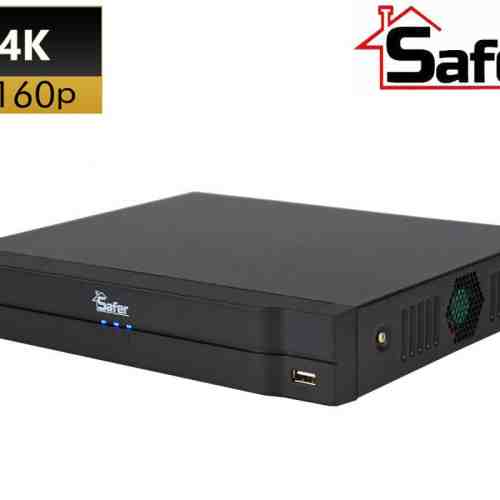 Nvr 8 canale POE 8MP (4K) Safer H265+ SAF-NVR4-8MP/8P